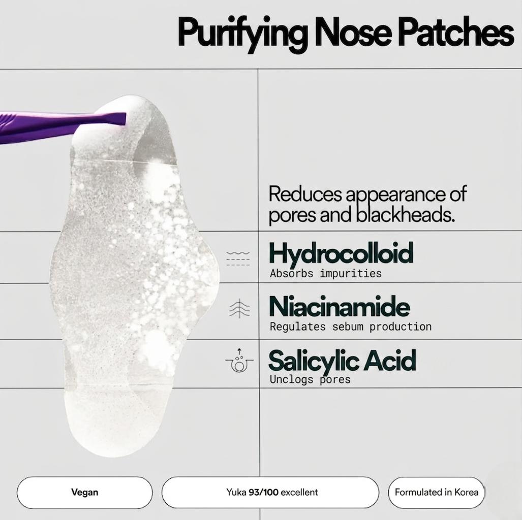 Hydrocolloid nose Patch